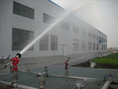 如何在室内外布置消防炮